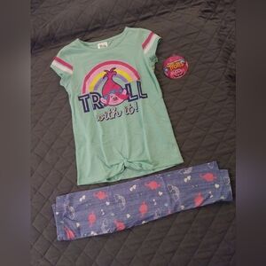 Trolls Kids Set - Green and Blue